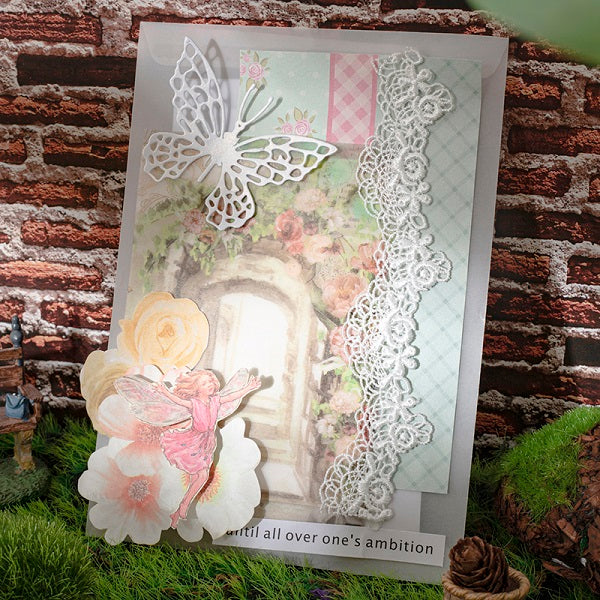Vintage Flower House Paper - Image 4