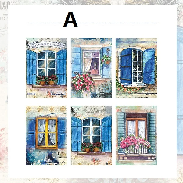 Vintage Flower House Paper - Image 7