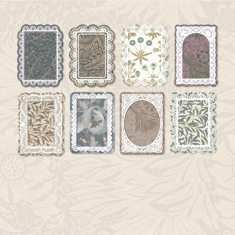 Vintage Gorgeous Material Paper - Image 15