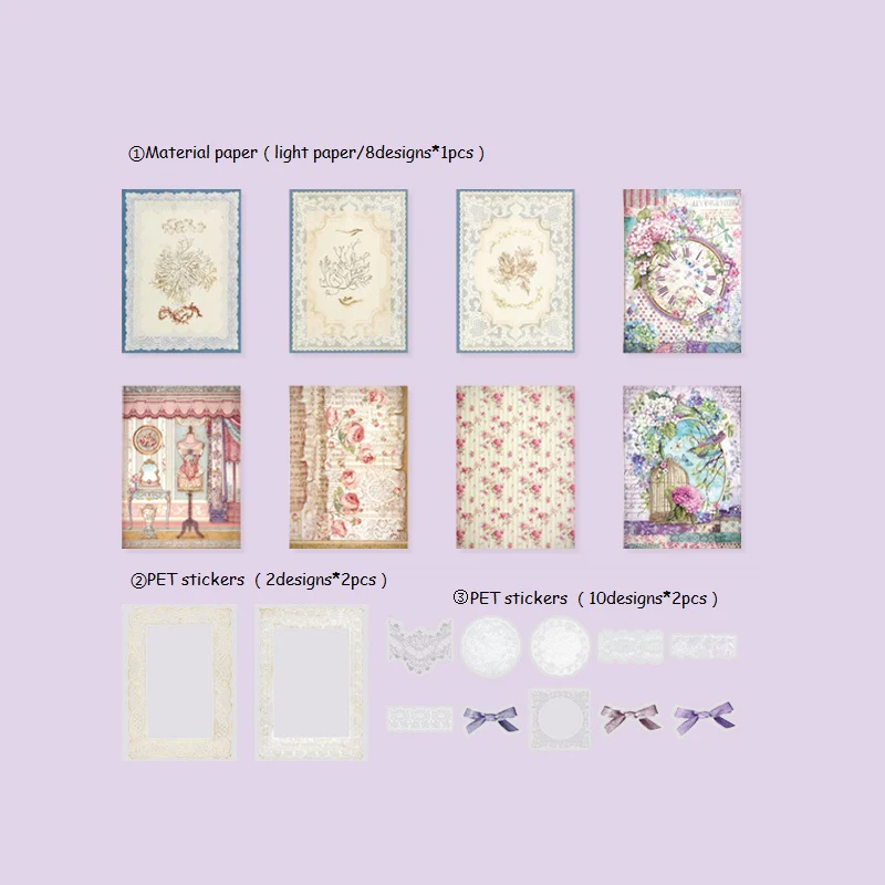 Vintage Hand Ledger Multi Material Paper - Image 14