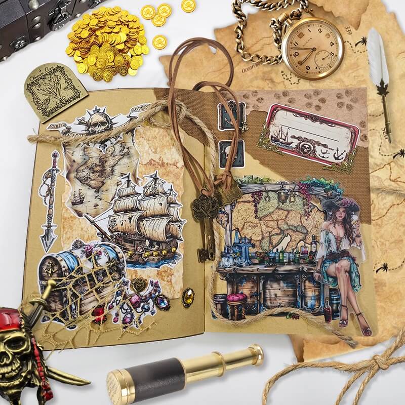 Vintage Handbook Sticker Book - Image 10