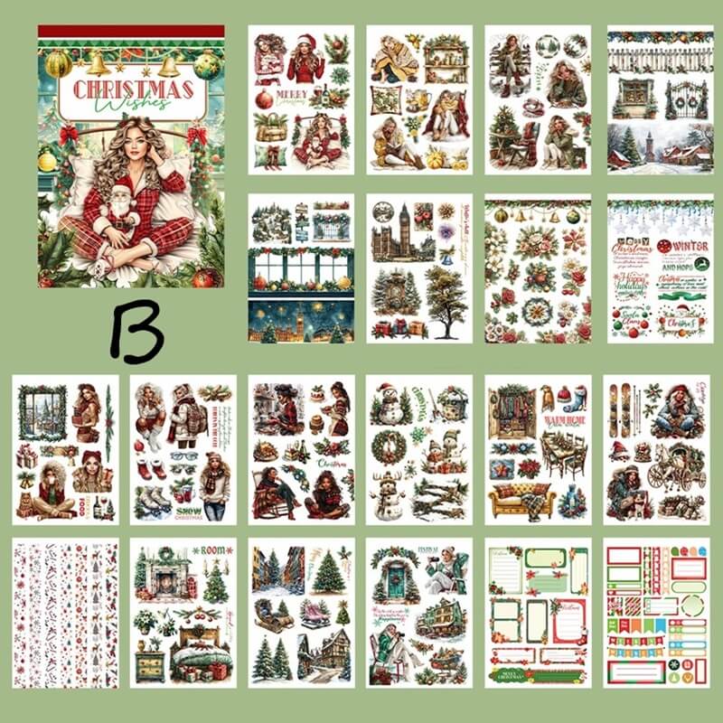 Vintage Handbook Sticker Book - Image 19