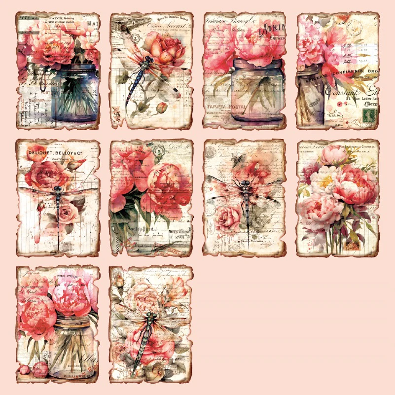 Vintage Journal Series Material Paper - Image 12