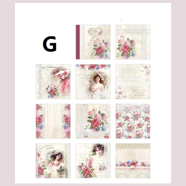 Vintage lace ledger paper - Image 12