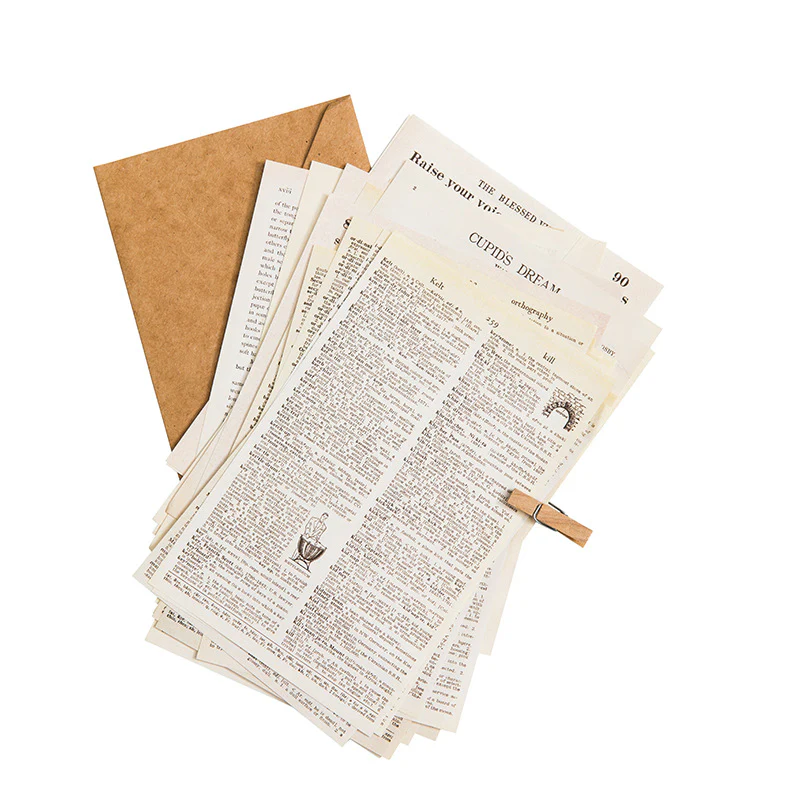 Vintage Material Paper - Image 5