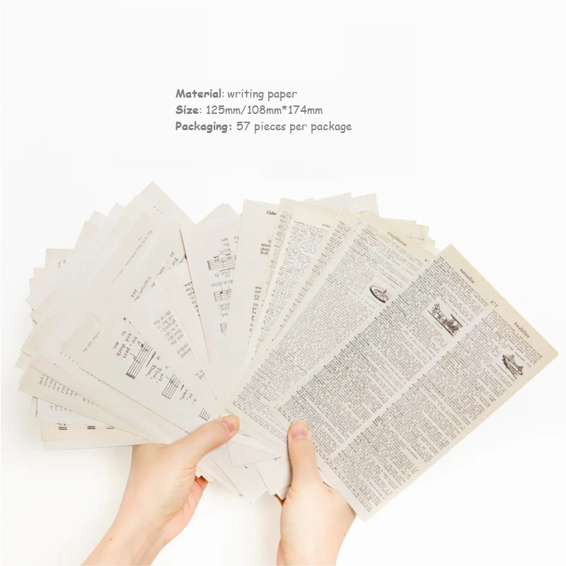 Vintage Material Paper - Image 6
