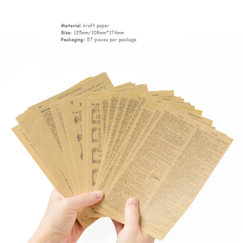 Vintage Material Paper - Image 7