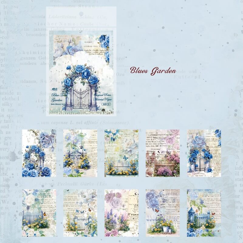 Vintage Memory Series Material Paper - Image 10