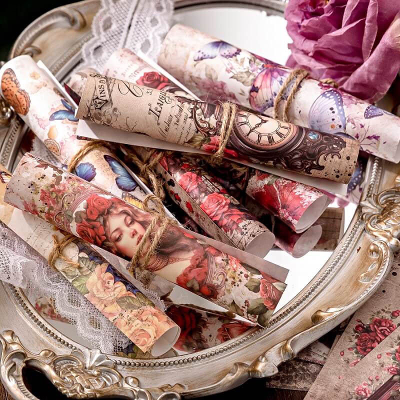 Vintage Memory Series Material Paper - Image 5