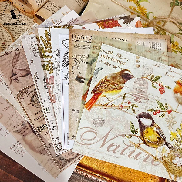 vintage stamping animal paper - Image 4