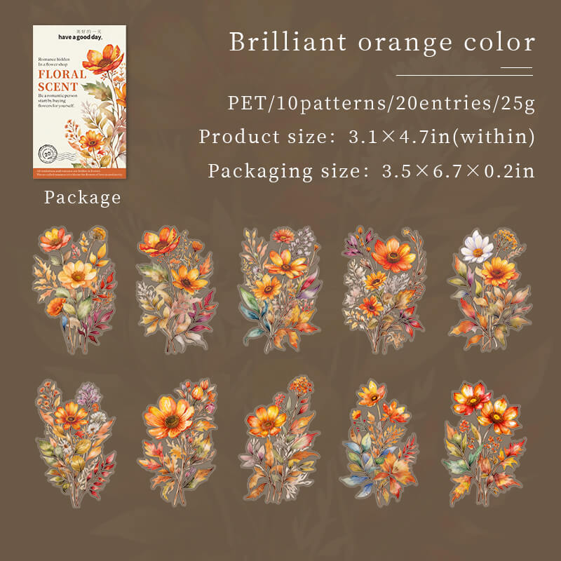 Watercolor Flower Stickers - Image 6