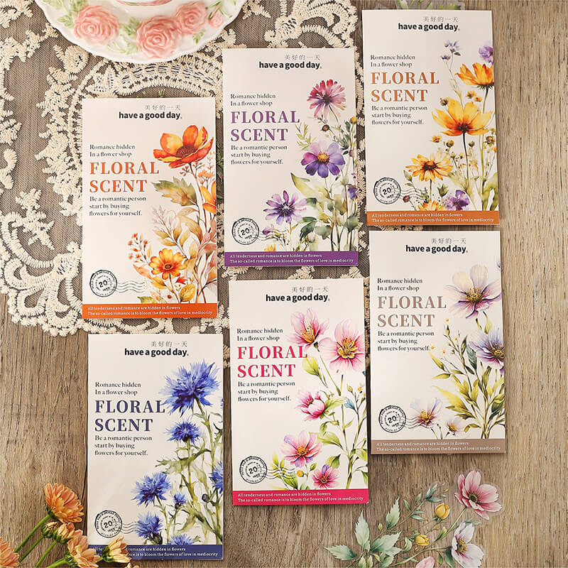 Watercolor Flower Stickers - Image 9