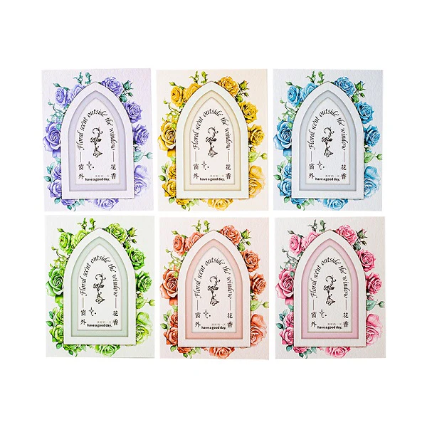 Window Flower Series Laser Stickers - Image 6